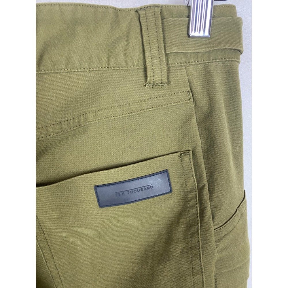 Ten Thousand Tactical Utility Pants Mens 31x30 Olive Green Training Tapered Fit - Picture 7 of 8